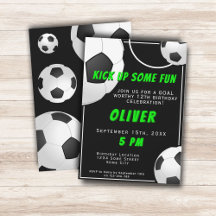 Diviértete con Balón de Fútbol Cumpleaños de Niños