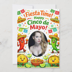 Invitación Diviértete en la Fiesta del Cinco de Mayo 2026, ho