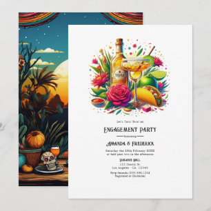 Invitación Diviértete en la Fiesta Vamos a Tacoblar una Fiest