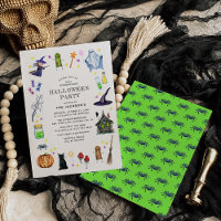 Diviértete Fiesta de Halloween para Niños Lindos