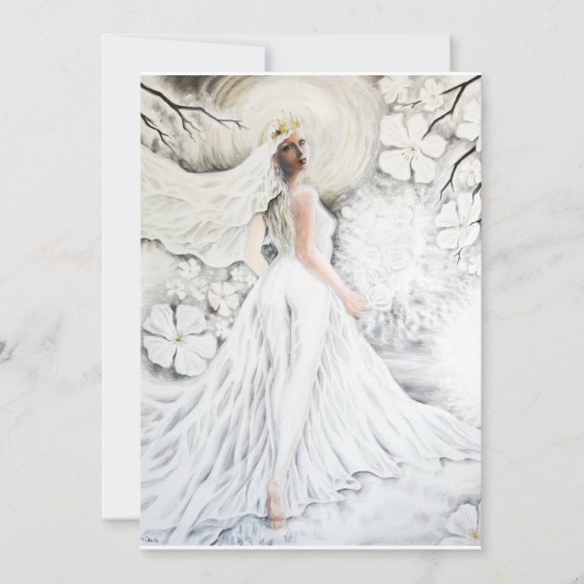 Invitación Divina novia (Anverso)