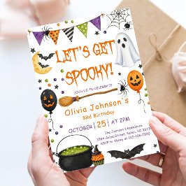 Invitación Divirtámonos con un divertido Halloween infantil