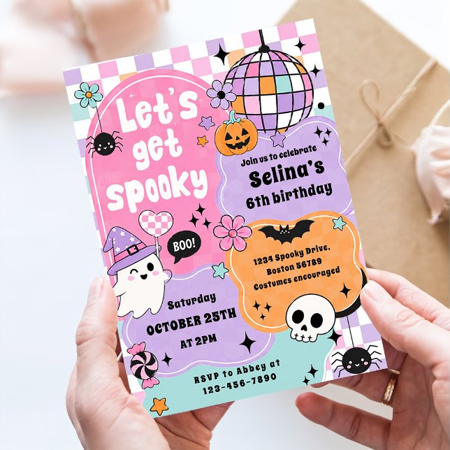 Invitación Divirtámonos Fiesta de Cumpleaños de Halloween par (Subido por el creador)