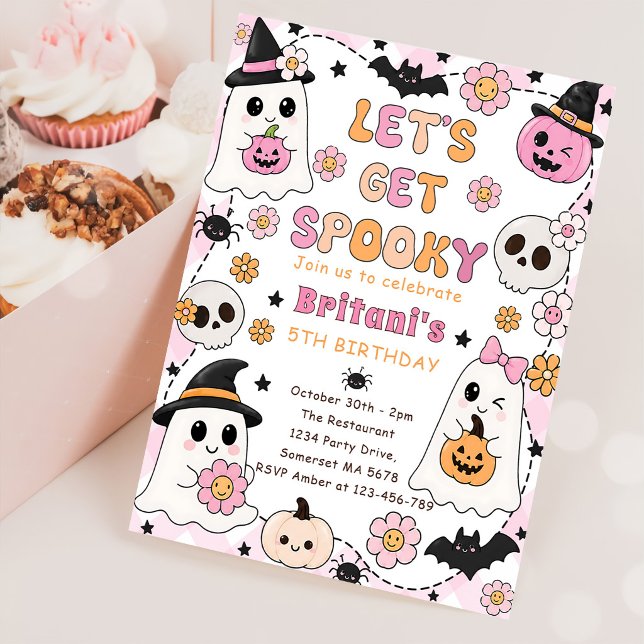 Invitación Divirtámonos Fiesta de Cumpleaños de Halloween par (Subido por el creador)