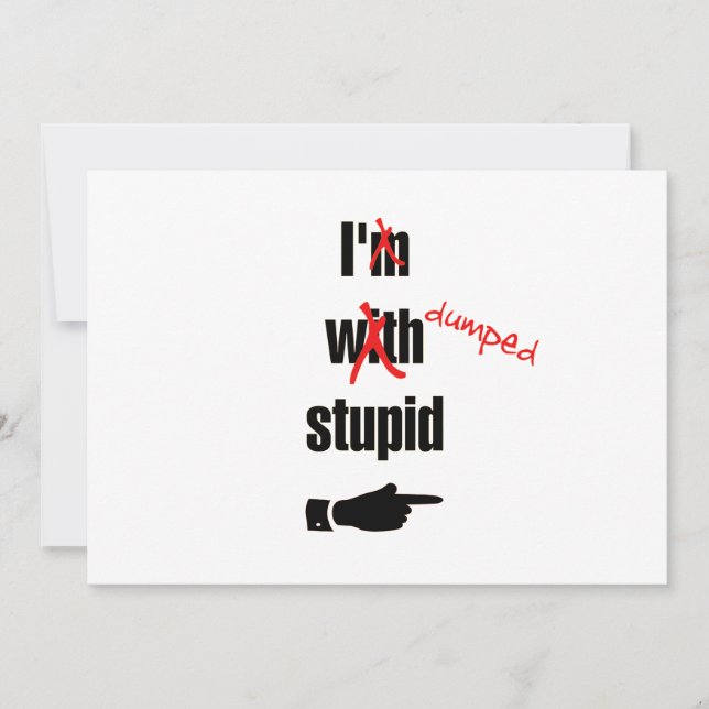 Invitación Divorcio personalizado| Gracioso Fiesta Noche Fuer (Anverso)