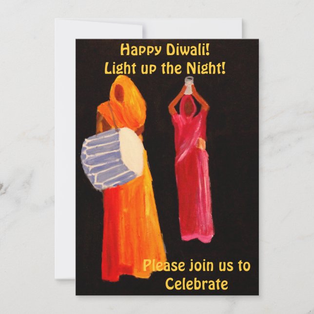 INVITACIÓN DIWALI (Anverso)