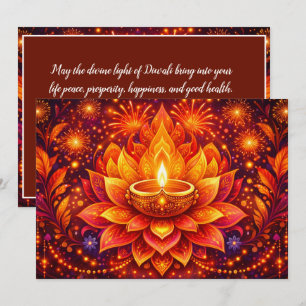 Invitación Diwali Radiante Delicia