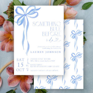 Invitación Doblar Algo Azul Antes De Hacer Ducha De Novias