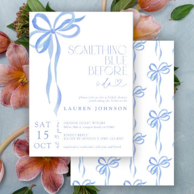 Invitación Doblar Algo Azul Antes De Hacer Ducha De Novias (Subido por el creador)