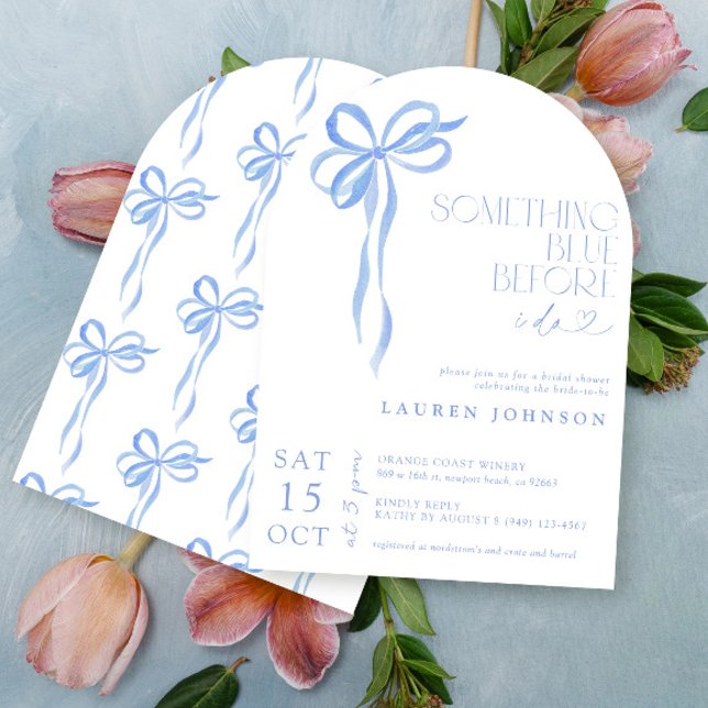 Invitación Doblar Algo Azul Antes De Hacer Ducha De Novias (Subido por el creador)
