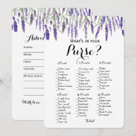 Invitación Doble cara - 2 Juegos de Despedida de Soltera Bols