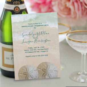 Invitación Doble Fiesta de Despedida de Soltera con Dólares d
