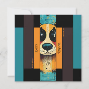 Invitación Dog Nose