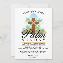 Invitación Domingo de Ramos