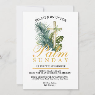 Invitación Domingo de Ramos