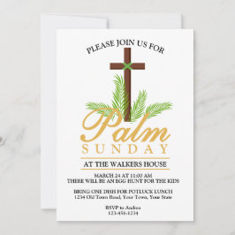 Invitación Domingo de Ramos