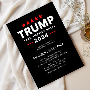 Invitación Donald Trump 2024 Recupera América Elección 