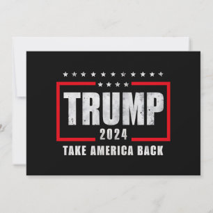 Invitación Donald Trump 2024 retrotrae a Estados Unidos a las