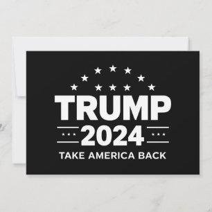 Invitación Donald Trump 2024 retrotrae a Estados Unidos a las