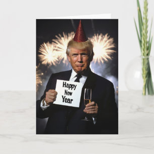 Invitación Donald Trump Celebra el Año Nuevo con Estilo