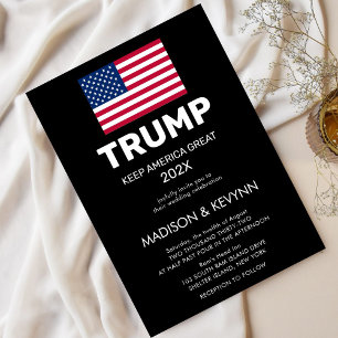 Invitación Donald Trump Recuperar América Elección