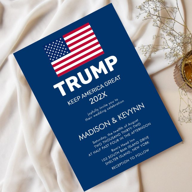 Invitación Donald Trump Vuelve a Tomar América Elección  (Subido por el creador)