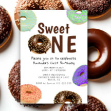 Donas Sweet One 1er Cumpleaños