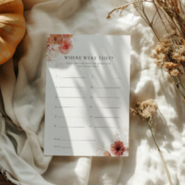 Invitación Donde Estaban Cayendo Juego De Ducha De Novias Flo