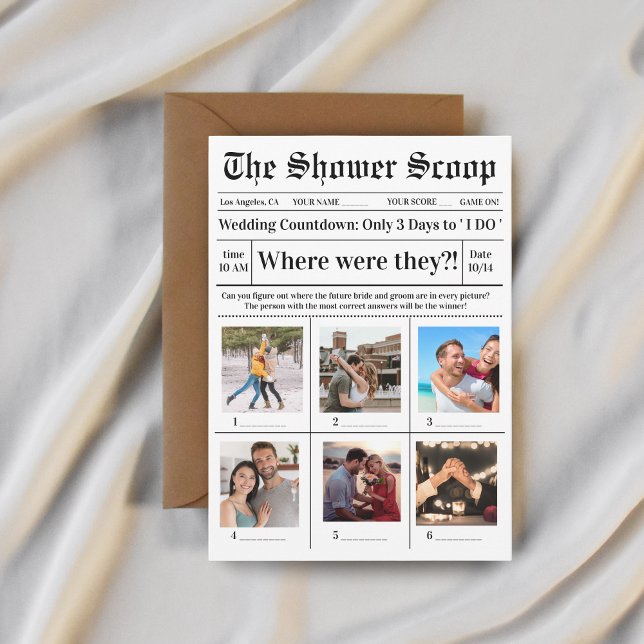 Invitación Dónde estaban los partidos de Fiesta de ducha de n (Subido por el creador)