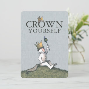 Invitación Donde están las cosas salvajes   Crown You