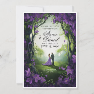 Invitación Donde la Elegancia se Encuentra con el Amor Eterno