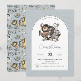 Invitación Donde las cosas salvajes | Cumpleaños de Arch