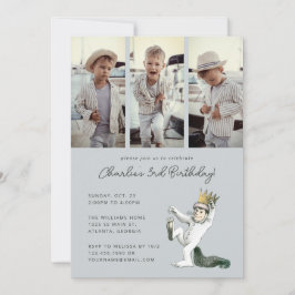 Invitación Donde las cosas salvajes están Foto de cumpleaños