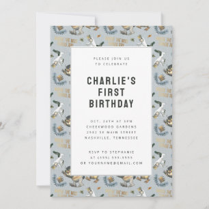 Invitación Donde las cosas salvajes están Patrón Cumpleaños 1