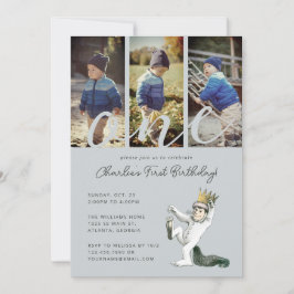 Invitación Donde las Cosas Salvajes Son Foto de Cumpleaños nú