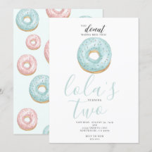 INVITACIÓN DONUT