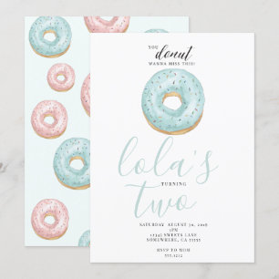 INVITACIÓN DONUT