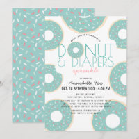 Donut & Diapers Impulsión de tinta rociada por Bab