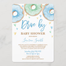 Donut Drive de un niño de Baby Shower