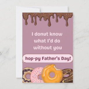 Invitación Donut Limited Father's Day Edition
