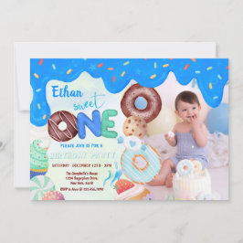 Invitación donut Sweet One