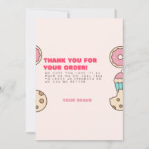 Donuts Gracias Cartas Pequeñas Empresas