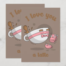 Doodle Art Latte Art Coffee Cute Cartoon Art
