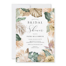 Dorado Tropical Palm Beach Bridal Shower