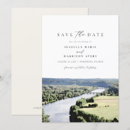 Invitación Dordogne South France Save the Date