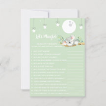 Dormir el juego de Baby Shower de Koala ¡Hagamos t