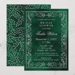 Invitación Dormitorio de vacaciones de vacaciones de invierno