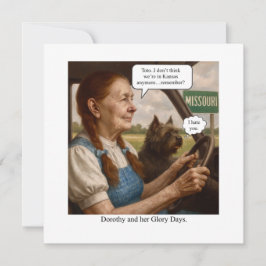 Invitación Dorothy y sus días de gloria