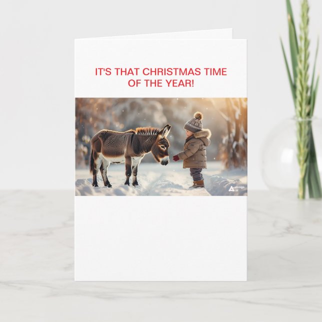 INVITACIÓN DOS AMIGOS DE INVIERNO EN NAVIDADES (Anverso)