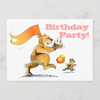 Invitación Dos bebés cortados con Fiesta de tercer cumpleaños
